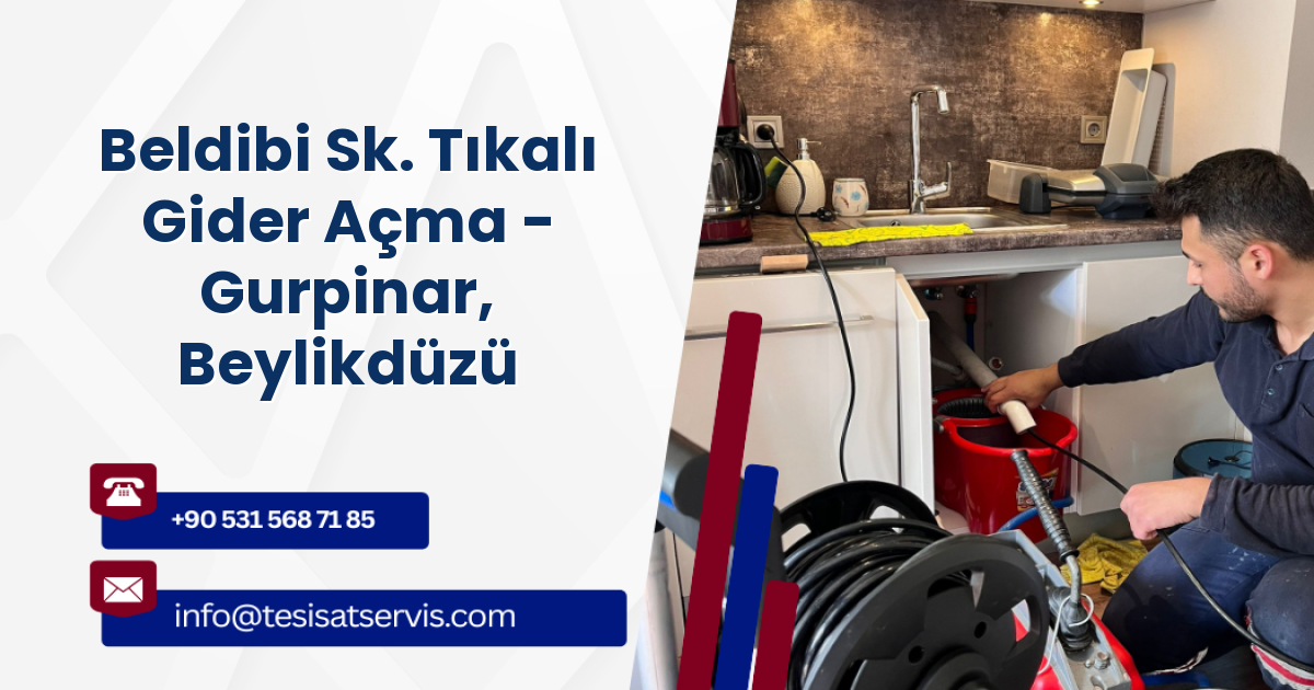 Beldibi Sk. Tıkalı Gider Açma - Gurpinar, Beylikdüzü