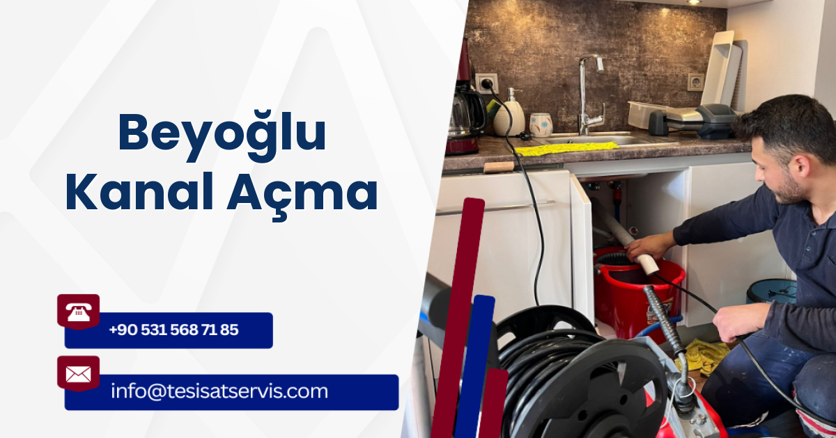 Beyoğlu Kanal Açma