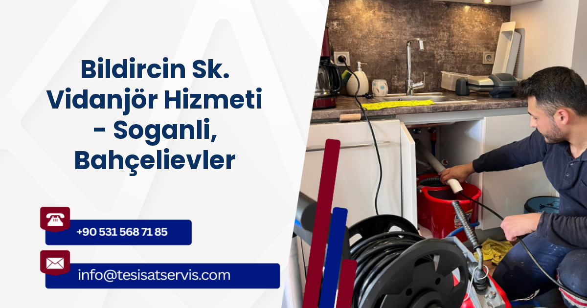 Bildircin Sk. Vidanjör Hizmeti - Soganli, Bahçelievler