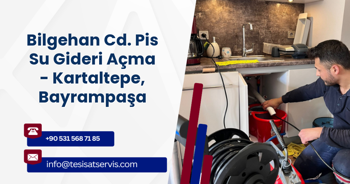 Bilgehan Cd. Pis Su Gideri Açma - Kartaltepe, Bayrampaşa