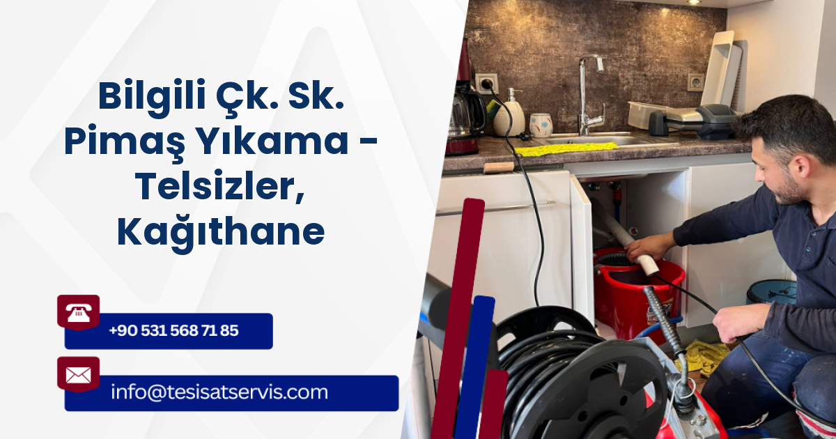 Bilgili Çk. Sk. Pimaş Yıkama - Telsizler, Kağıthane