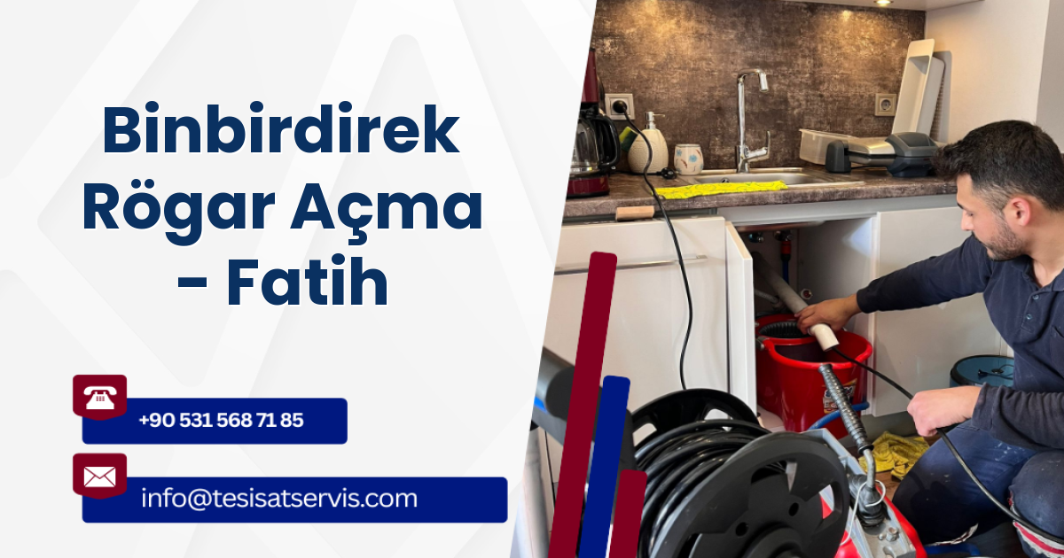 Binbirdirek Rögar Açma - Fatih