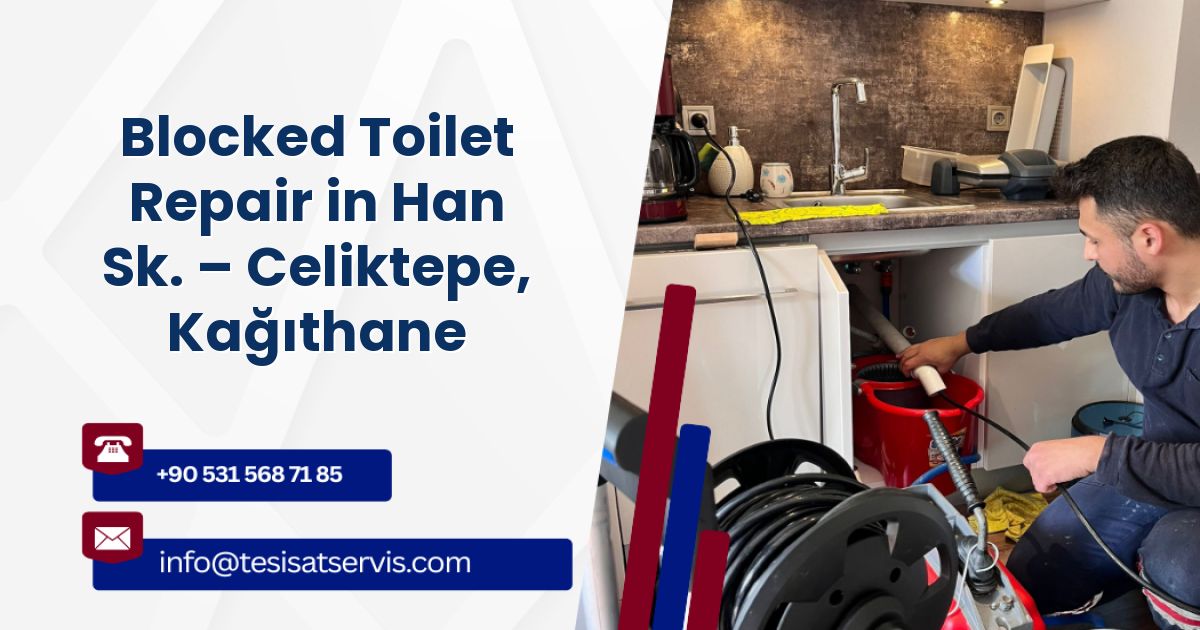 Blocked Toilet Repair in Han Sk. – Celiktepe, Kağıthane