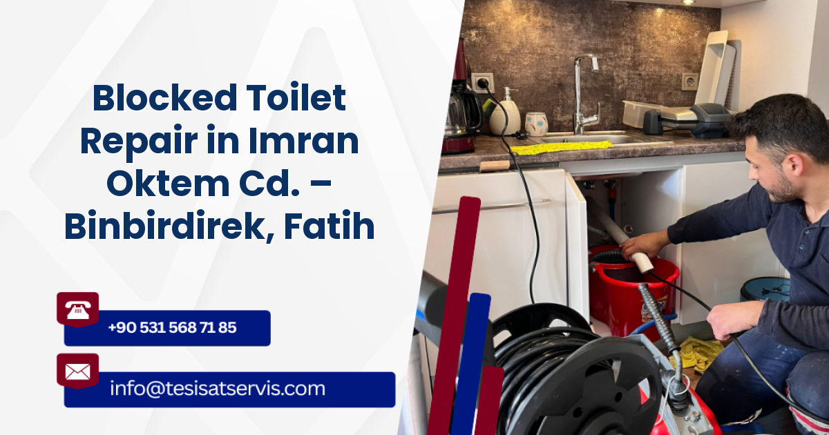 Blocked Toilet Repair in Imran Oktem Cd. – Binbirdirek, Fatih