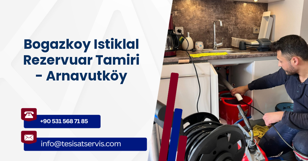 Bogazkoy Istiklal Rezervuar Tamiri - Arnavutköy