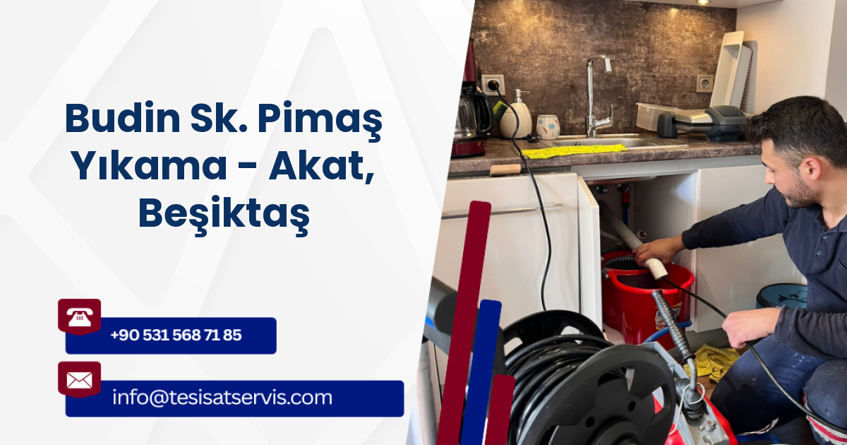 Budin Sk. Pimaş Yıkama - Akat, Beşiktaş