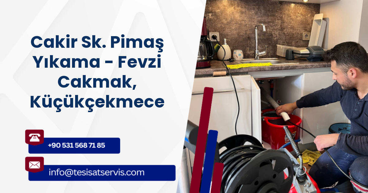 Cakir Sk. Pimaş Yıkama - Fevzi Cakmak, Küçükçekmece
