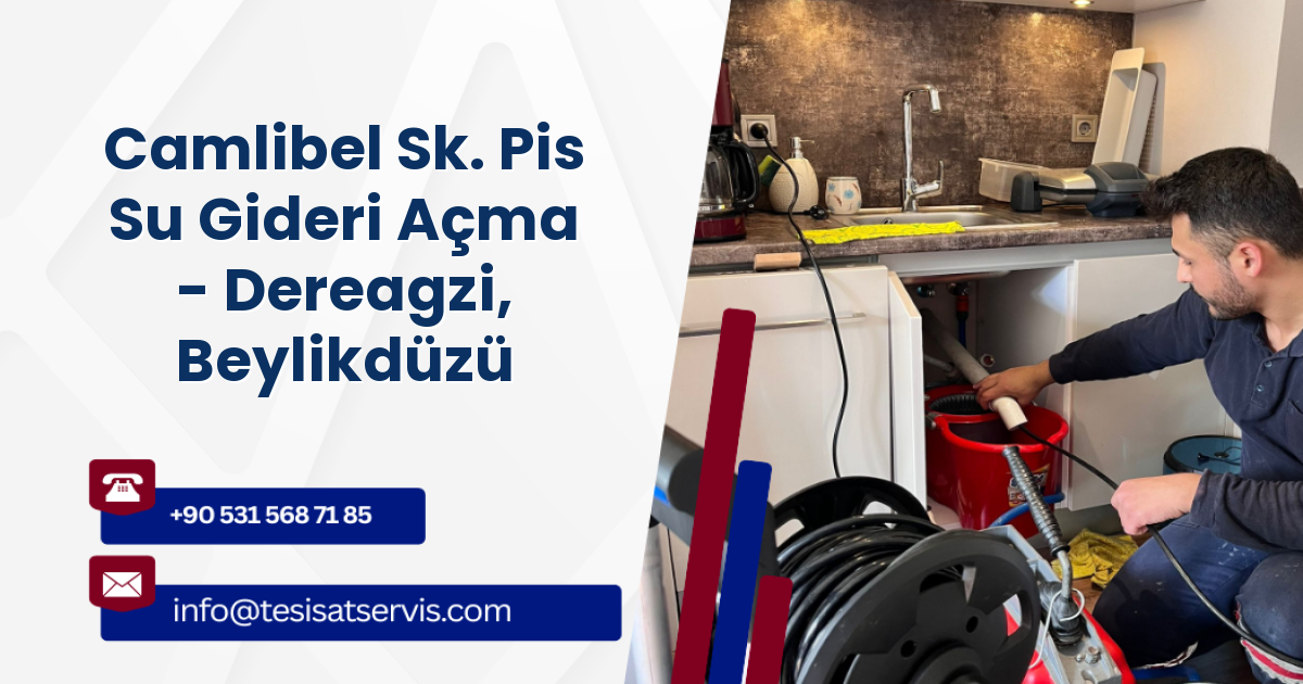 Camlibel Sk. Pis Su Gideri Açma - Dereagzi, Beylikdüzü