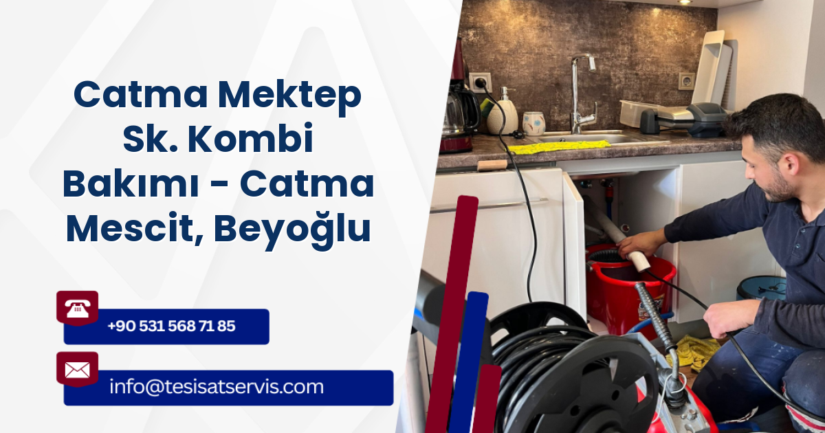 Catma Mektep Sk. Kombi Bakımı - Catma Mescit, Beyoğlu