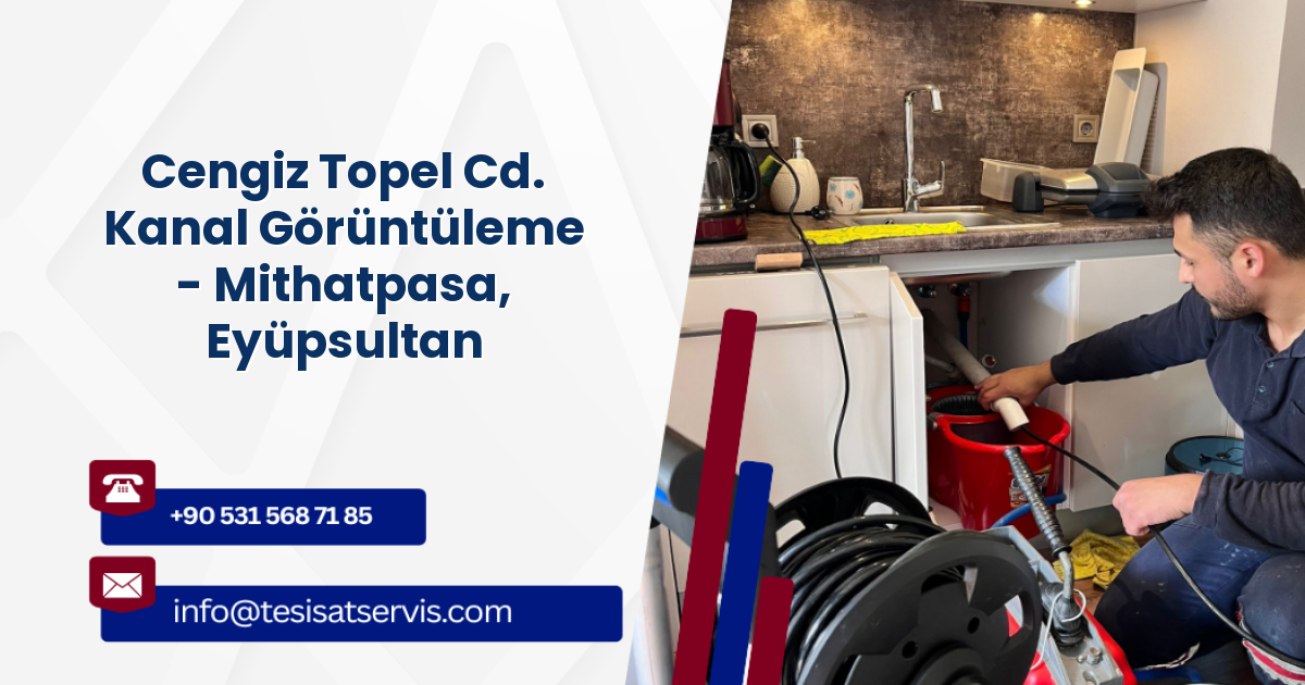 Cengiz Topel Cd. Kanal Görüntüleme - Mithatpasa, Eyüpsultan