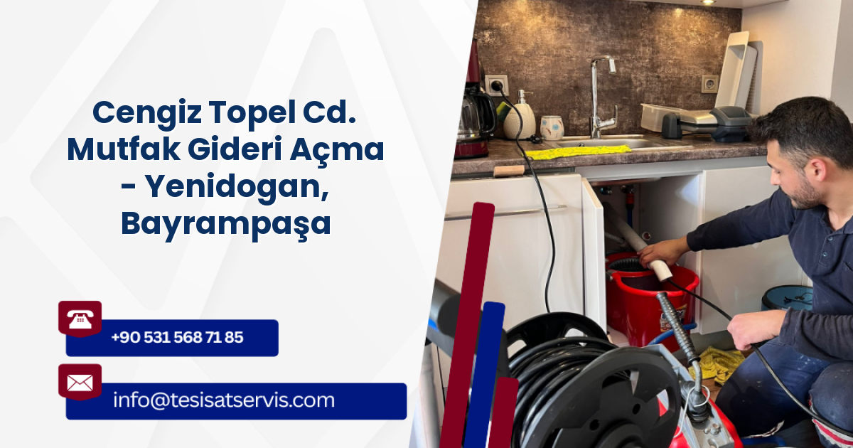 Cengiz Topel Cd. Mutfak Gideri Açma - Yenidogan, Bayrampaşa