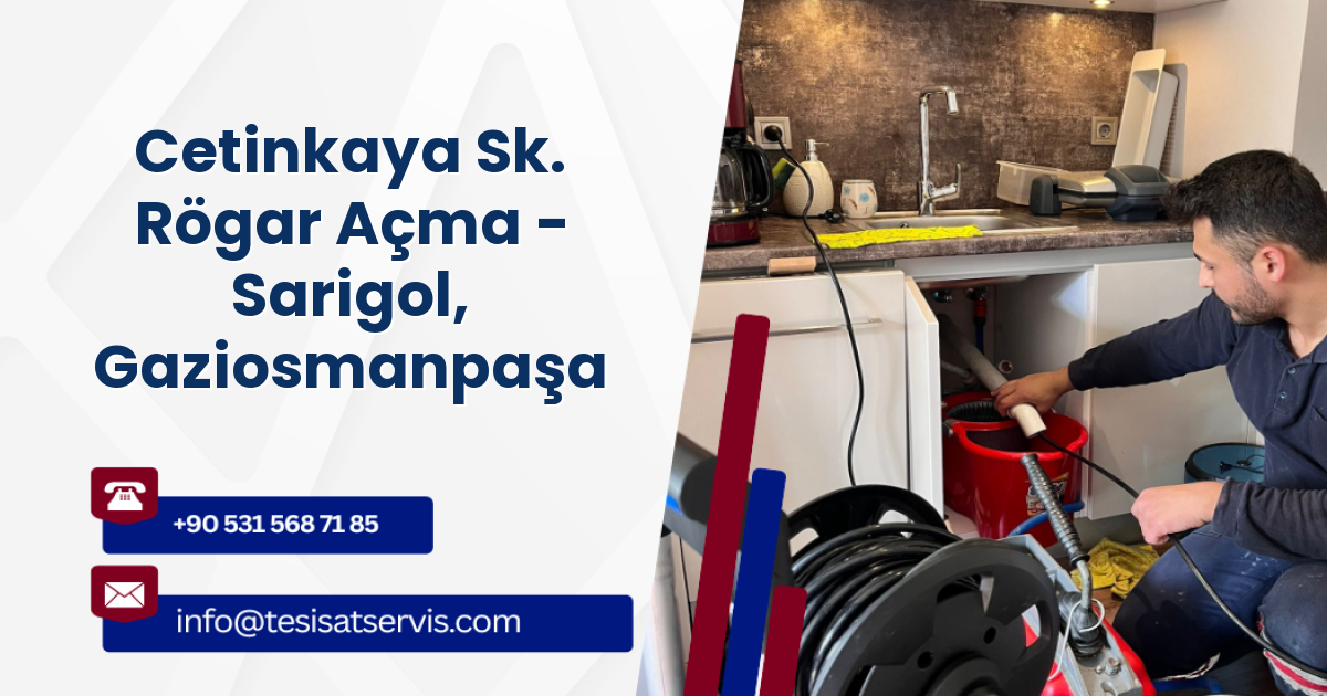 Cetinkaya Sk. Rögar Açma - Sarigol, Gaziosmanpaşa