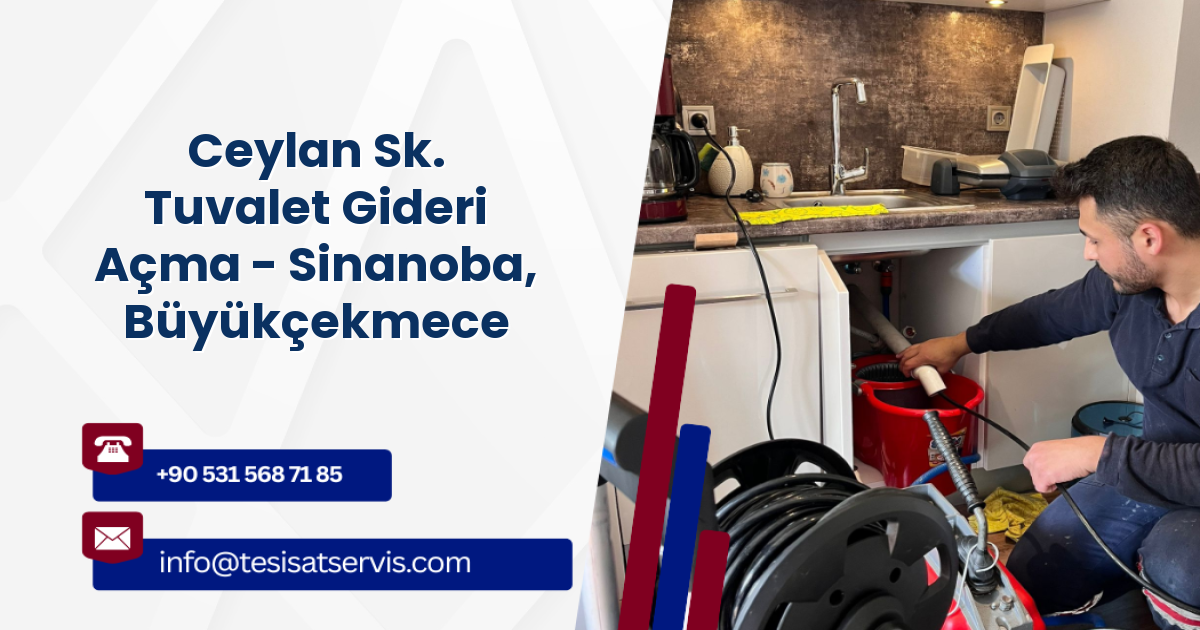 Ceylan Sk. Tuvalet Gideri Açma - Sinanoba, Büyükçekmece