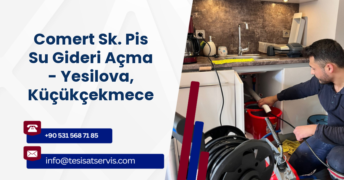 Comert Sk. Pis Su Gideri Açma - Yesilova, Küçükçekmece