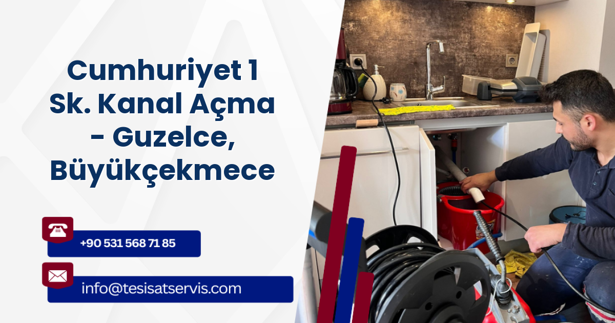 Cumhuriyet 1 Sk. Kanal Açma - Guzelce, Büyükçekmece