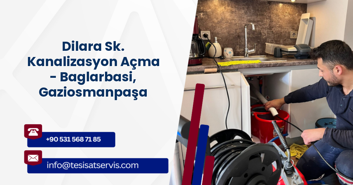 Dilara Sk. Kanalizasyon Açma - Baglarbasi, Gaziosmanpaşa