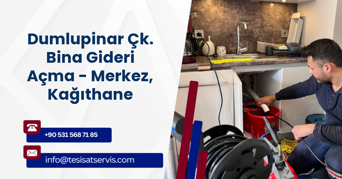 Dumlupinar Çk. Bina Gideri Açma - Merkez, Kağıthane