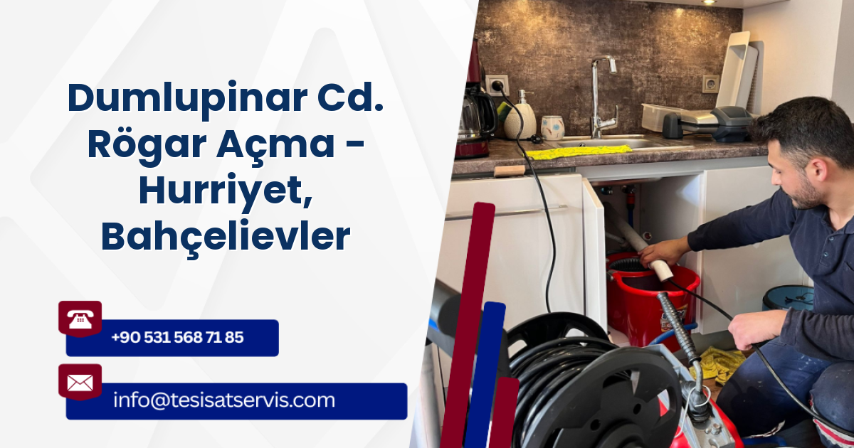 Dumlupinar Cd. Rögar Açma - Hurriyet, Bahçelievler