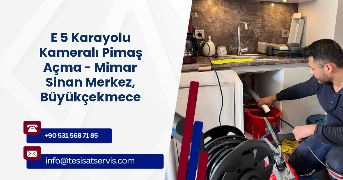 E 5 Karayolu Kameralı Pimaş Açma - Mimar Sinan Merkez, Büyükçekmece