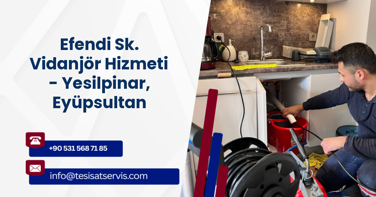 Efendi Sk. Vidanjör Hizmeti - Yesilpinar, Eyüpsultan
