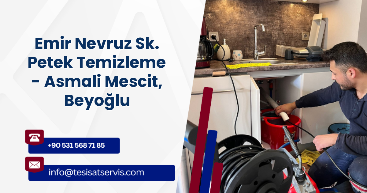 Emir Nevruz Sk. Petek Temizleme - Asmali Mescit, Beyoğlu