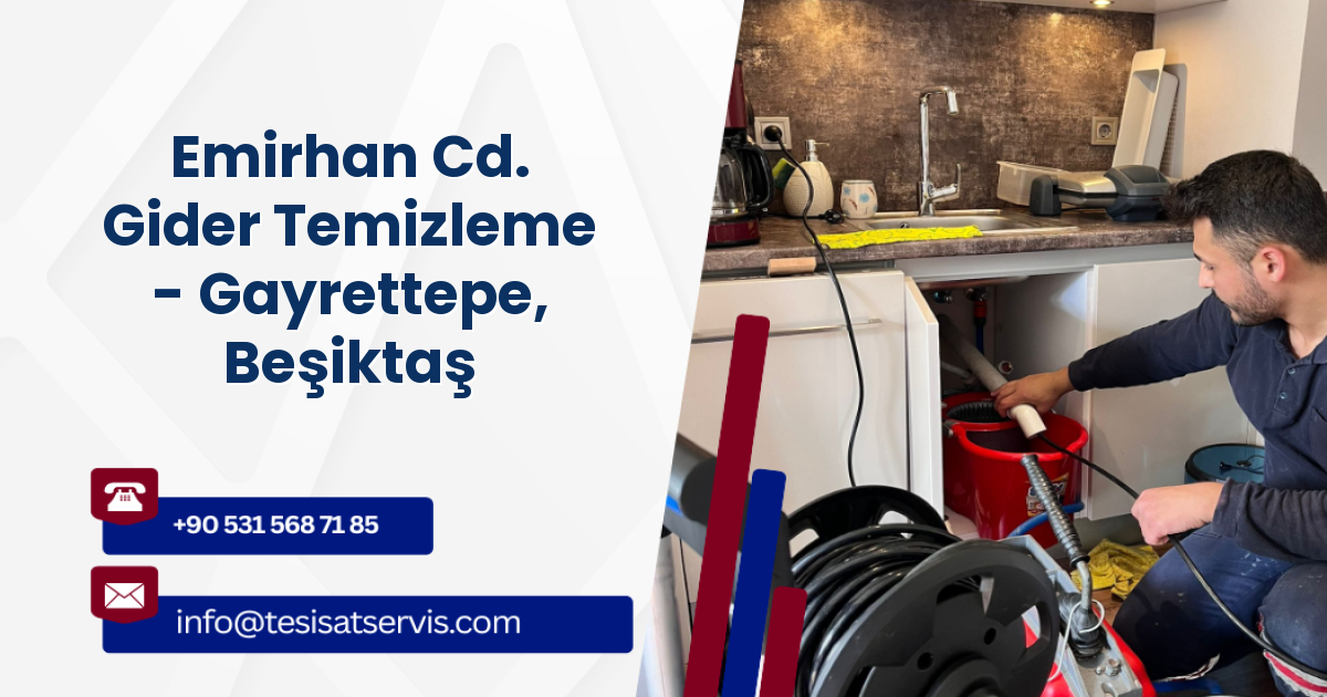 Emirhan Cd. Gider Temizleme - Gayrettepe, Beşiktaş