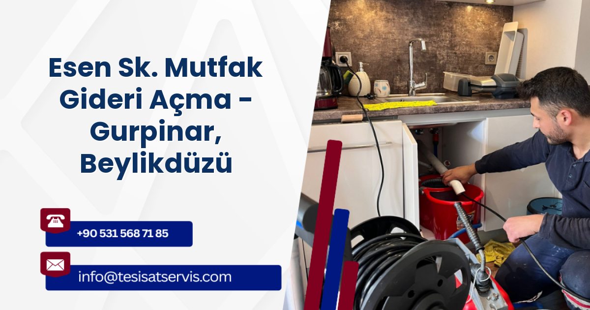 Esen Sk. Mutfak Gideri Açma - Gurpinar, Beylikdüzü