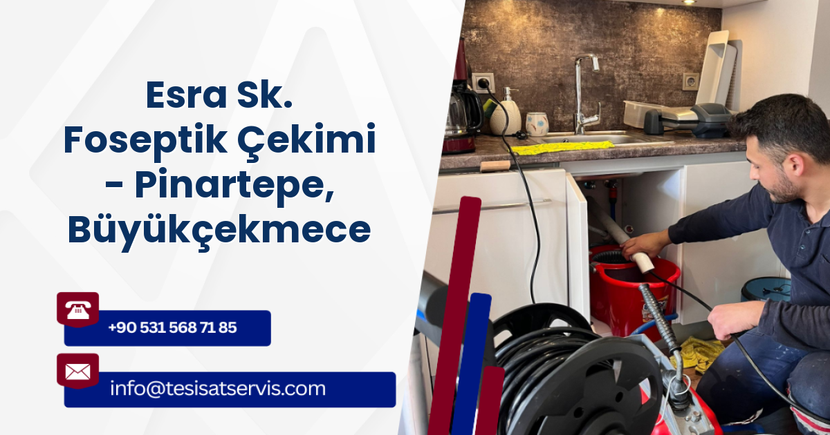 Esra Sk. Foseptik Çekimi - Pinartepe, Büyükçekmece