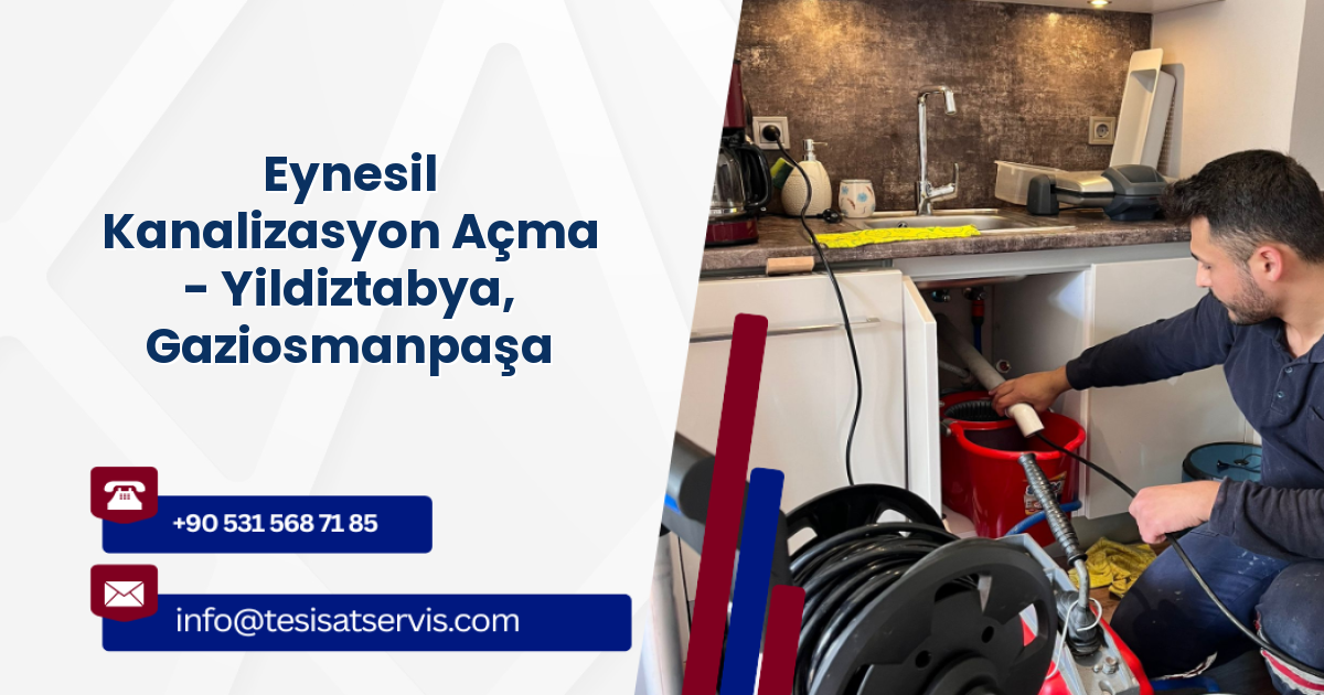 Eynesil Kanalizasyon Açma - Yildiztabya, Gaziosmanpaşa
