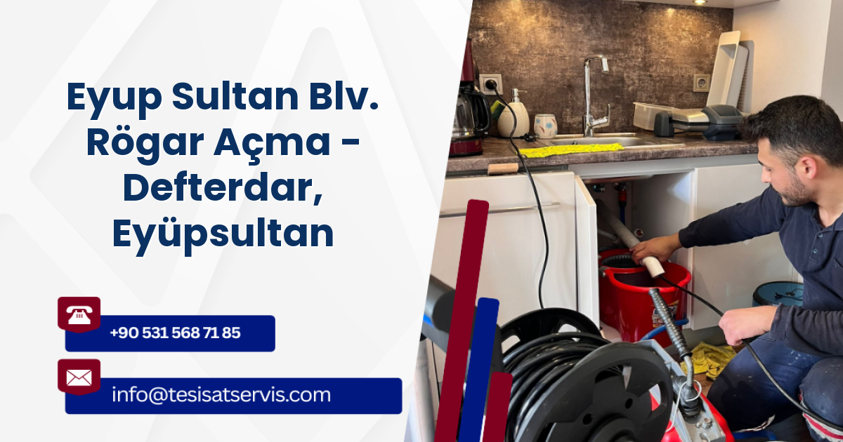 Eyup Sultan Blv. Rögar Açma - Defterdar, Eyüpsultan