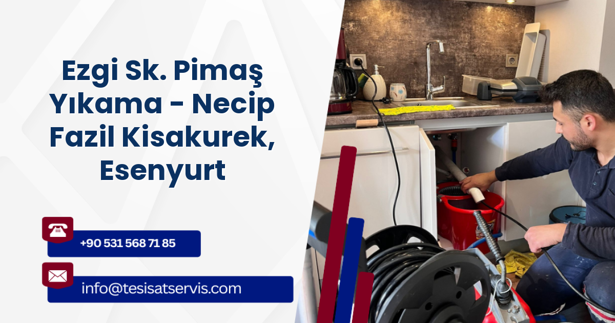 Ezgi Sk. Pimaş Yıkama - Necip Fazil Kisakurek, Esenyurt