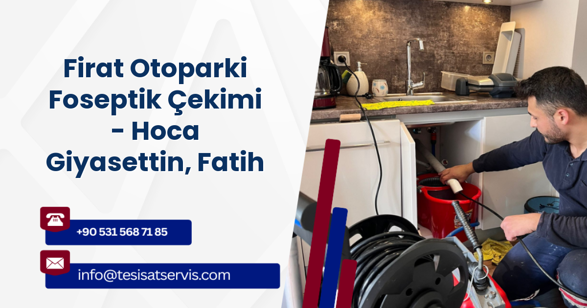 Firat Otoparki Foseptik Çekimi - Hoca Giyasettin, Fatih