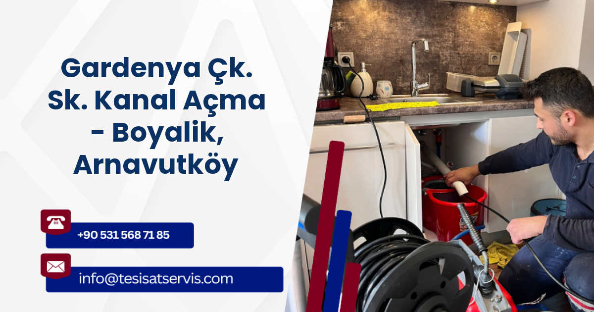 Gardenya Çk. Sk. Kanal Açma - Boyalik, Arnavutköy