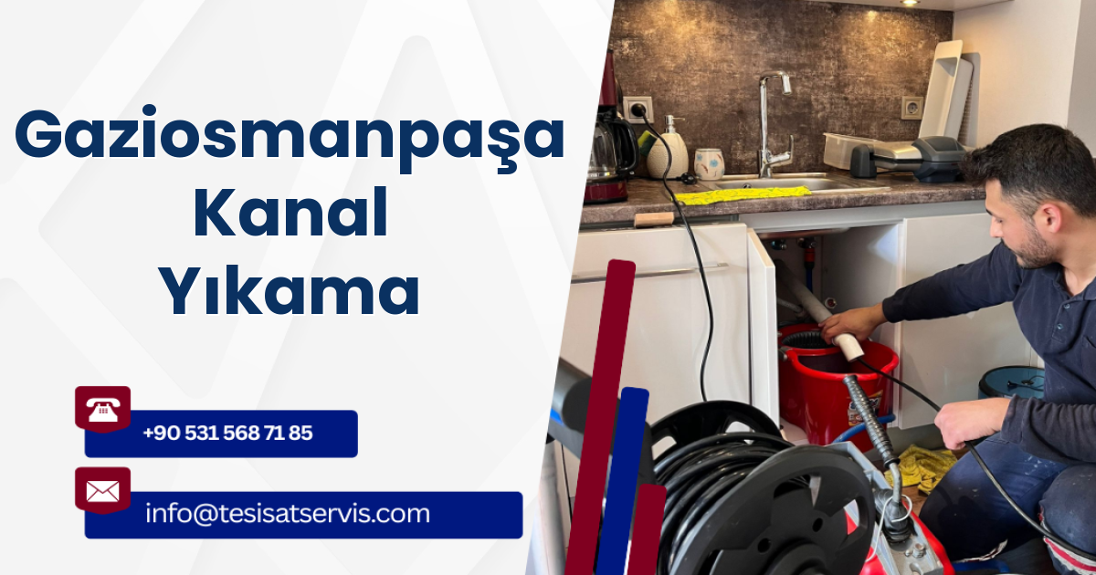 Gaziosmanpaşa Kanal Yıkama