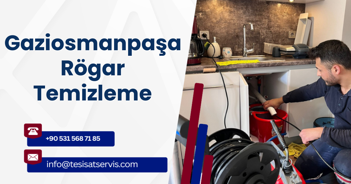 Gaziosmanpaşa Rögar Temizleme