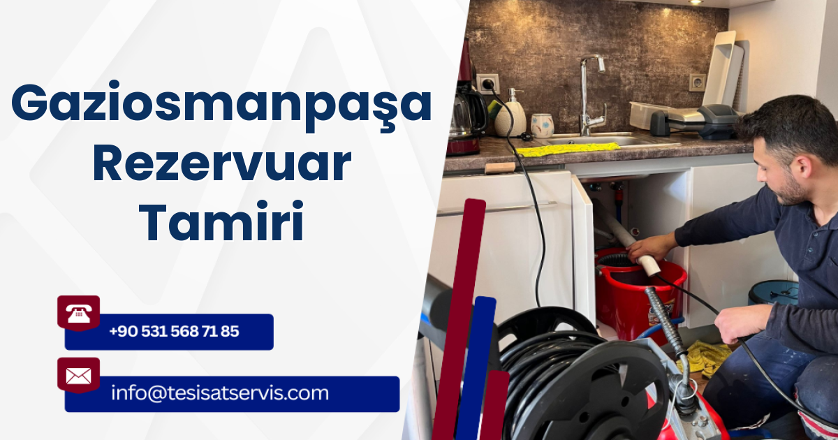 Gaziosmanpaşa Rezervuar Tamiri