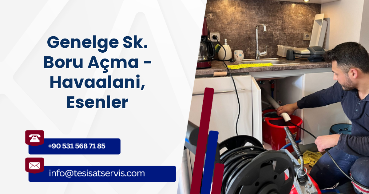 Genelge Sk. Boru Açma - Havaalani, Esenler