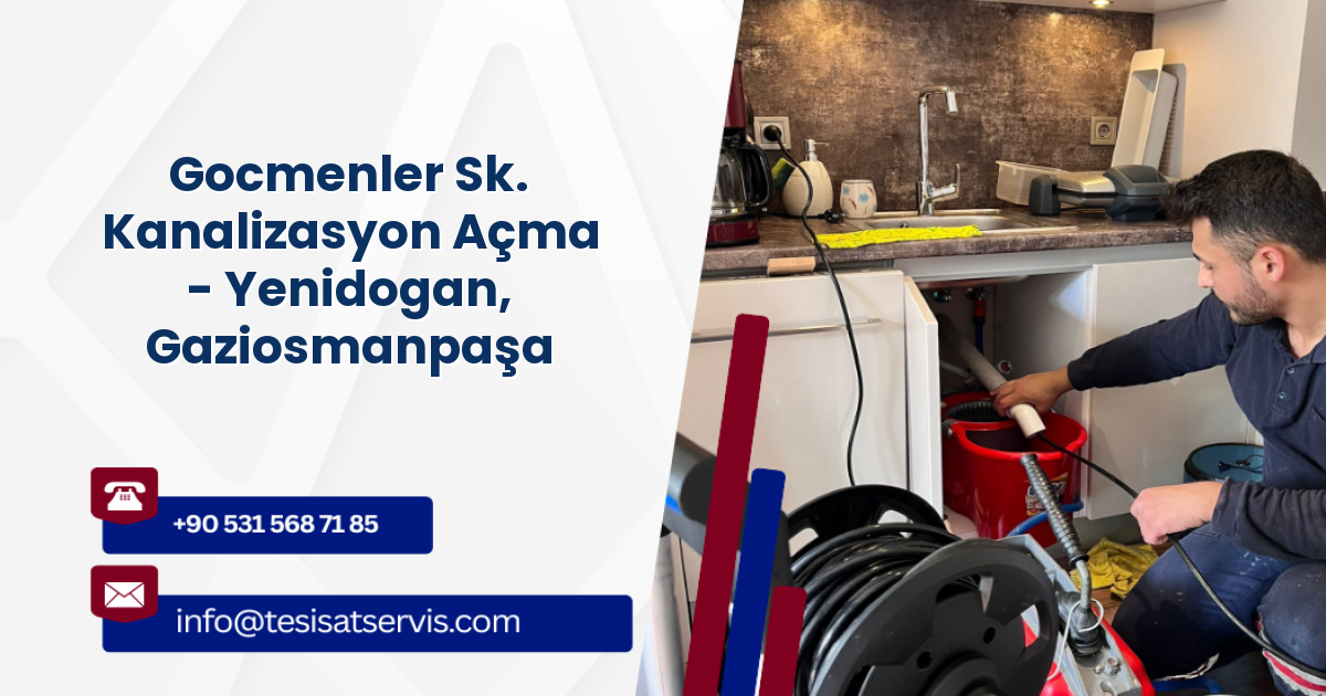 Gocmenler Sk. Kanalizasyon Açma - Yenidogan, Gaziosmanpaşa