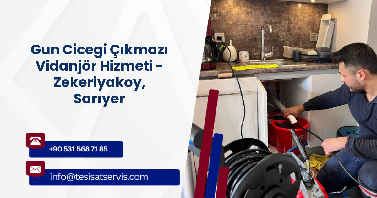 Gun Cicegi Çıkmazı Vidanjör Hizmeti - Zekeriyakoy, Sarıyer