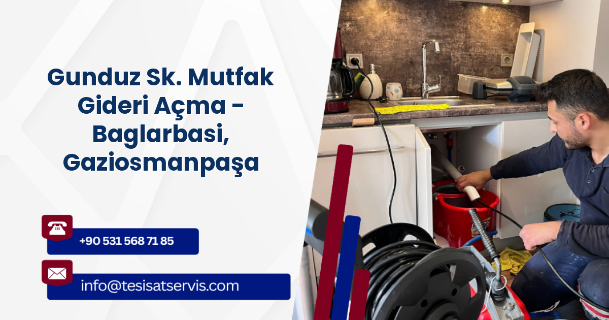 Gunduz Sk. Mutfak Gideri Açma - Baglarbasi, Gaziosmanpaşa
