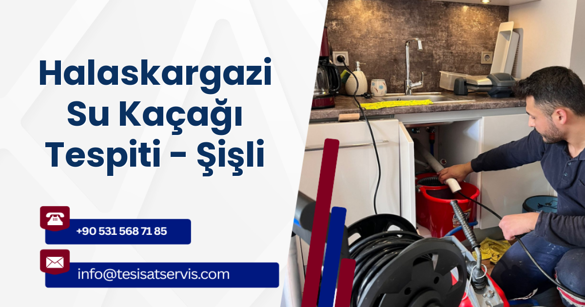 Halaskargazi Su Kaçağı Tespiti - Şişli