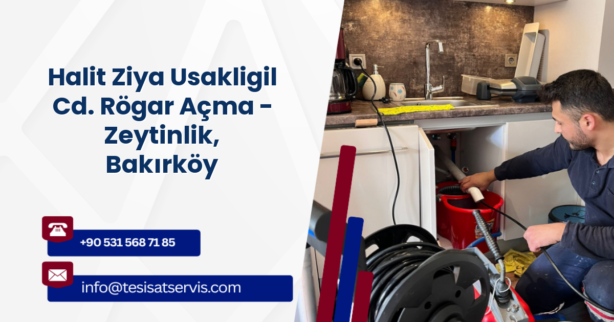 Halit Ziya Usakligil Cd. Rögar Açma - Zeytinlik, Bakırköy