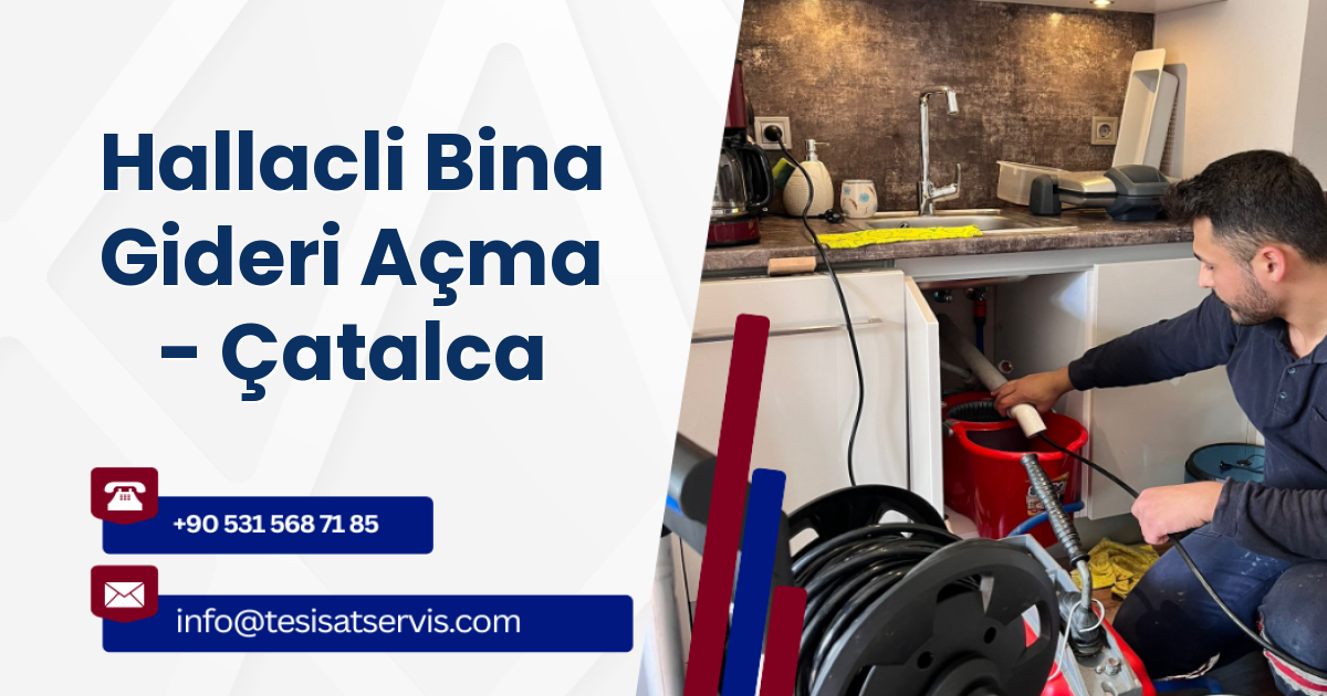 Hallacli Bina Gideri Açma - Çatalca