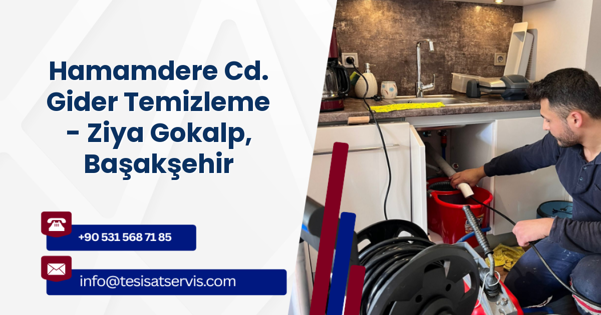 Hamamdere Cd. Gider Temizleme - Ziya Gokalp, Başakşehir