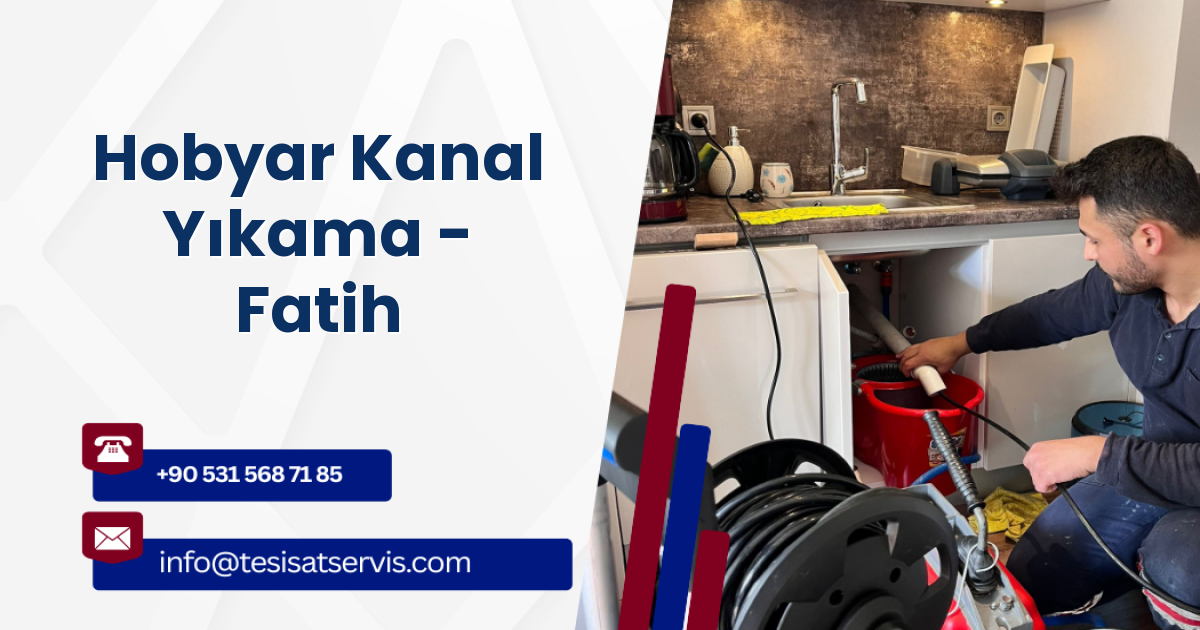Hobyar Kanal Yıkama - Fatih