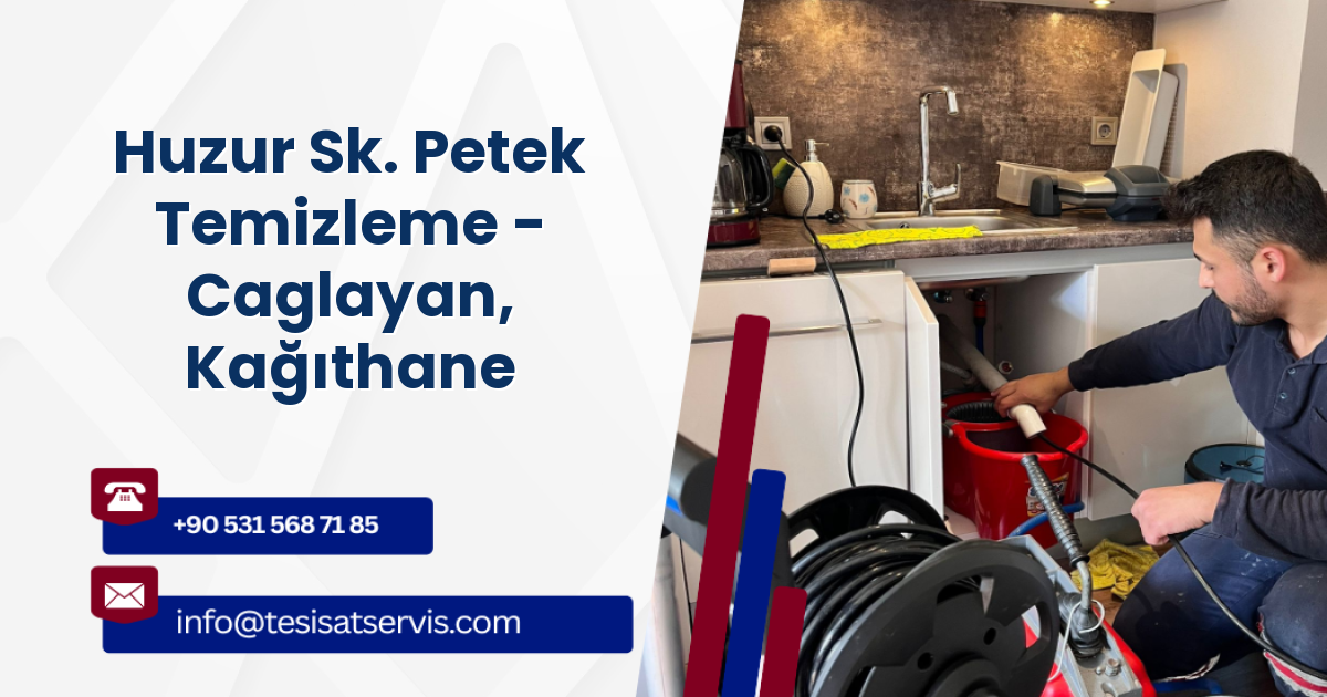Huzur Sk. Petek Temizleme - Caglayan, Kağıthane