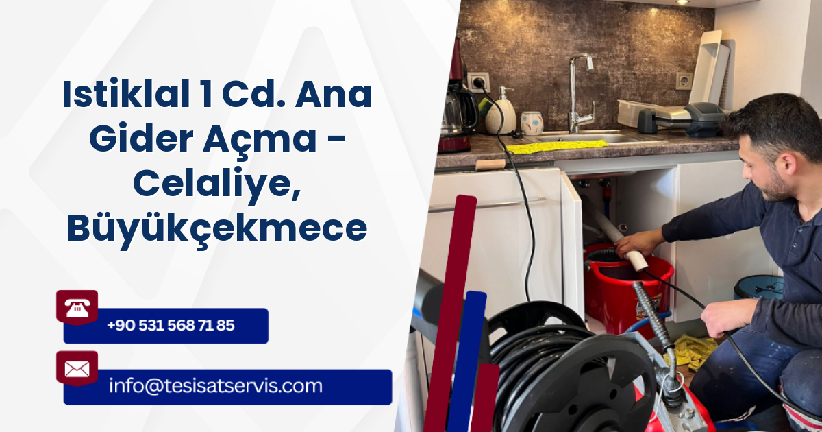 Istiklal 1 Cd. Ana Gider Açma - Celaliye, Büyükçekmece