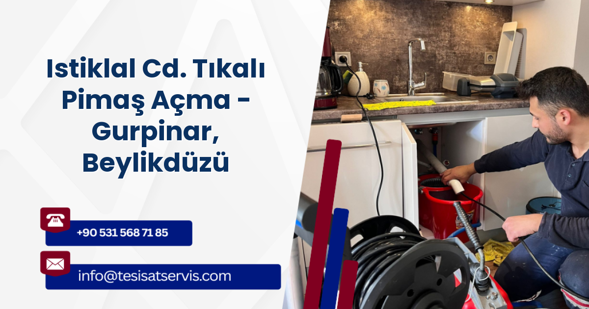 Istiklal Cd. Tıkalı Pimaş Açma - Gurpinar, Beylikdüzü
