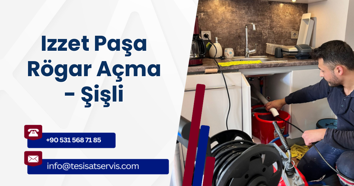 Izzet Paşa Rögar Açma - Şişli
