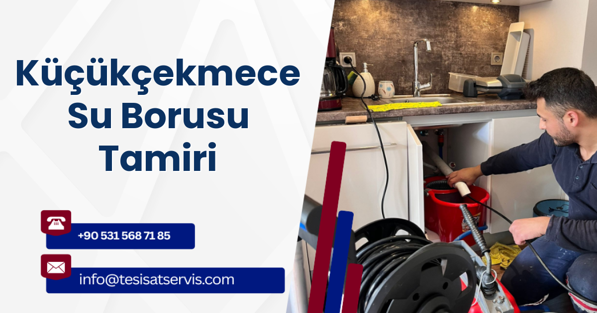 Küçükçekmece Su Borusu Tamiri